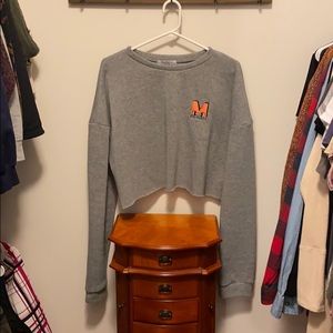 Mari Fitness Cropped Sweatshirt